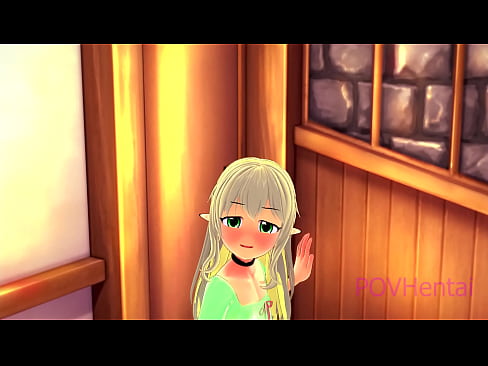❤️ (អន្ទាក់) អ្នកបំរើ Elvish ជួយអ្នកលាងមុខរបស់អ្នក។ សិចខ្លាំង នៅពួកយើង  ️❤